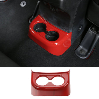 For 2011-2017 Jeep Wrangler JK Rear Water Cup Holder Panel Cover Trim RT-TCZ
