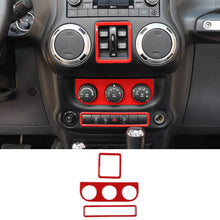 For Jeep Wrangler JK 2011-17 Air Conditioner Emergency Light Switch Trim Cover