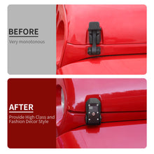 For 2007-2017 Jeep Wrangler JK Anti-Theft Hood Locking Buckle Catch Latch With keys RT-TCZ