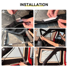 For 2012-2018 Jeep Wrangler JK Car Rear Window Insulation Cotton Cover Accessories (2 pcs) RT-TCZ