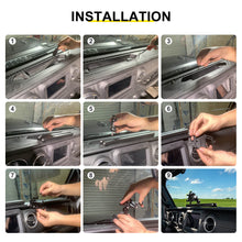 For 2018-2023 Jeep Wrangler JL & Gladiator JT Center Console Expansion Phone Mount Holder（3 pcs） RT-TCZ