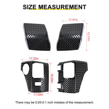 For 2007-2018 Jeep Wrangler JK Front Wheel Arch & Rear Tail Light Corner Armor Guard Trim Cover (4 pcs) RT-TCZ