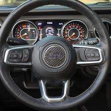 For 2018+ Jeep Wrangler JL & Gladiator JT Interior Steering Wheel Center Trim Cover RT-TCZ