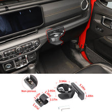 For 2024+ Jeep Wrangler JL & Gladiator JT Co-pilot Handlebar Water Cup Holder Mount Bracker RT-TCZ