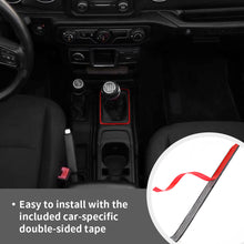 For 2018+ Jeep Wrangler JL & Gladiator JT Interior Center Console Gear Shift Trim Ring Cover RT-TCZ