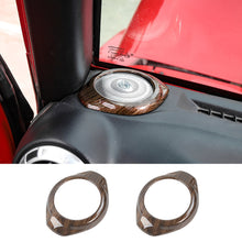 For 2015-2017 Jeep Wrangler JK JKU A Pillar Speaker Trim Cover RT-TCZ