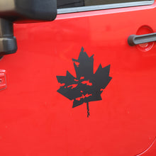 For Jeep Wrangler CJ YJ TJ JK JL JT Canadian Maple Leaf Decal Sticker RT-TCZ