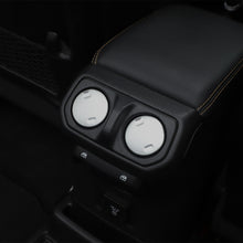For 2018+ Jeep Wrangler JL / Gladiator JT 2 x Armrest Box Rear Air Vent Trim Aluminum Alloy RT-TCZ
