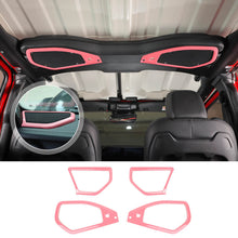For 2024+ Jeep Wrangler JL & Gladiator JT A-Pillar & Top Roof mount Speaker Decor Ring Trim RT-TCZ