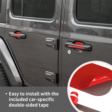 For 2020+ Jeep Gladiator JT 4 Door Aluminium Door Handle Trim Cover（8 pcs） RT-TCZ