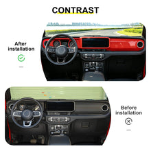 For 2024+ Jeep Wrangler JL & Gladiator JT Center Console Dashboard Gear Shift Bezel Trim Cover Kit (6 pcs) RT-TCZ