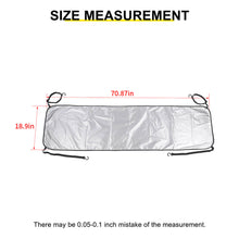 For Universal Car Front Engine Hood Rear Tailgate Dust Cover RT-TCZ