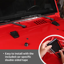 For 2007-2018 Jeep Wrangler JK 2 Door Door & Hood Hinge Cover Trim Exterior Accessories（6 pcs） RT-TCZ