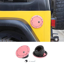 For 1997-2006 Jeep Wrangler TJ Exterior Fuel Filler Door Gas Tank Cap Cover RT-TCZ