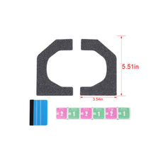 For 2018+ Jeep Wrangler JL & Gladiator JT Reverse Mirror Frame Anti-erase Protective Sticker RT-TCZ