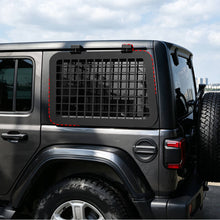 For 2018+ Jeep Wrangler JL 4-Door Version Exterior Rear Window Glass Armor Protector Cover Accessories (2 pcs)