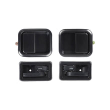 For 1997-2006 Jeep Wrangler TJ Iron+ABS Replace Door Inner/Outer Handle Assembly RT-TCZ