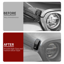For 2007+ Jeep Wrangler JL/JK/JT Anti-Theft Hood Locking Buckle Catch Latch With keys US Flag RT-TCZ