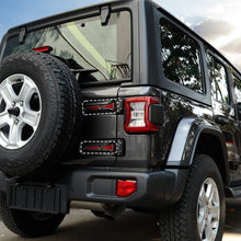 For 2018+ Jeep Wrangler JL Exterior Rear Tailgate Spare Tire Bracket Hinge Cover Trim (4 pcs) RT-TCZ