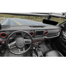 For 2018-2023 Jeep Wrangler JL & Gladiator JT Aluminum Air Vent & Center Console Control Trim Cover Kit（12 pcs） RT-TCZ