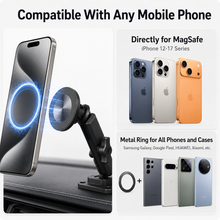 For 2024+ Jeep Wrangler JL & Gladiator JT Interior Center Console Phone Mount Magnetic Phone Holder RT-TCZ