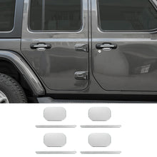 For 2020+ Jeep Gladiator JT 4 Door Aluminium Door Handle Trim Cover（8 pcs） RT-TCZ