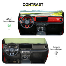 For 2024+ Jeep Wrangler JL & Gladiator JT Interior Center Console Steering Wheel Gear Shift Cover Trim Kit (9 pcs) RT-TCZ