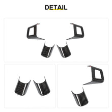 For 2006-2010 Jeep Grand Cherokee & 2007-2012 Liberty Carbon Fiber Steering Wheel Trim Cover （4 pcs） RT-TCZ
