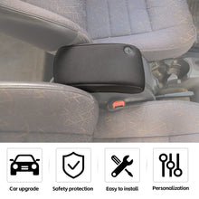 For 1997-2006 Jeep Wrangler TJ Center Console Armrest Box Pad Cloth Cover Black RT-TCZ