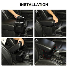 For 2018+ Jeep Wrangler JL & Gladiator JT Interior Front Armrest Storage Box Organizer Tray RT-TCZ