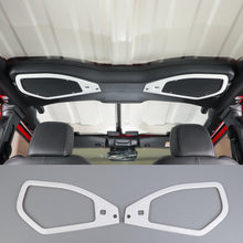 For 2024+ Jeep Wrangler JL & Gladiator JT Top Roof Speaker Stereo Cover Trim Ring RT-TCZ