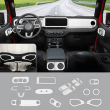 For 2024+ Jeep Wrangler JL & Gladiator JT Interior Center Console Full Set Trim Cover Kit (18 pcs) RT-TCZ