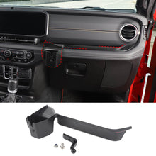 For 2024+ Jeep Wrangler JL & Gladiator JT Interior Copilot Mobile Phone Holder Cup Holder Storage Box Tray RT-TCZ