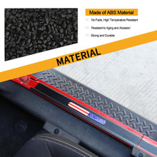 For 2007-2017 Jeep Wrangler JK JKU 2/4Door Sill Threshold Protector Cover Entry Guard Strip Black (American Flag) RT-TCZ