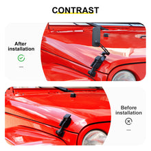For Jeep Wrangker JK TJ Exterior Engine Hood Buckle Mirror Rearview Accessories RT-TCZ