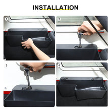 For 2007-2018 Jeep Wrangler JK Rear Trunk Side Storage Box Cargo Organizer Tray RT-TCZ
