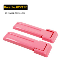 For 2007-2018 Jeep Wrangler JK 4 Door 71 x Car Door, Wiper, Hood , Rearview Mirror & Tow Hook Decoration Cover Kit—Exterior Trim Kit RT-TCZ