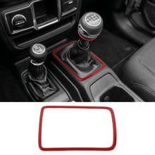 For 2018+ Jeep Wrangler JL & Gladiator JT Interior Center Console Gear Shift Trim Ring Cover RT-TCZ