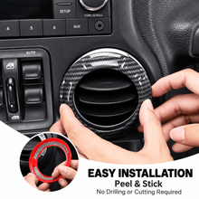 For 2011-2018 Jeep Wrangler JK 2Door 16PCS Full Set Interior Decoration Trim Cover Kit RT-TCZ