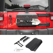 For 2007-2018 Jeep Wrangler JK Tailgate Expansion Bracket Rear Door Support Rack Cargo Mount（4 pcs） RT-TCZ