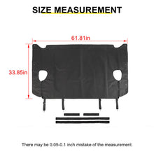 For 2007-2018 Jeep Wrangler JK 4-Door Version Rear Trunk Soft Top Isolation Cover Accessories RT-TCZ