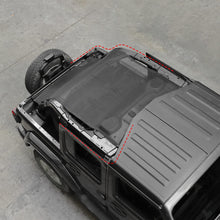 For 2018+ Jeep Wrangler JL 4-Door Sunshade Cargo Net Rear Trunk Heat Insulation Mesh UV Protection RT-TCZ