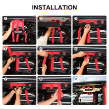 For Jeep Wrangler JK JL JT TJ Car Top Roll Bar Wide Grab Handles Accessories (2 pcs) RT-TCZ