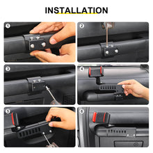For 2007-2018 Jeep Wrangler JK Interior Copilot Armrest Handle Phone Holder Mount Stand RT-TCZ