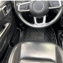 For 2018+ Jeep Wrangler JL & Gladiator JT Front/Rear Door Net Replacement Insert Metal Storage Box Door Map Pocket RT-TCZ