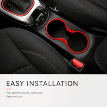 For 2017-2020 Jeep Compass Center Console Shifter & Cup Holder Trim Ring Cover Kit