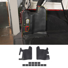 For 2007-2018 Jeep Wrangler JKU 4 Door Rear Trunk Side Protection Pad Cover（2 pcs） RT-TCZ