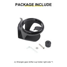 For 2018+ Jeep Wrangler JL/Gladiator JT Drink Water Cup Holder Mount Bolt-on Stand Bracket RT-TCZ