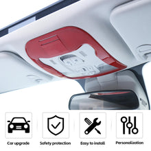 For 2016+ Jeep Renegade Reading Light Lamp Cover Trim Decor Panel Card Slot RT-TCZ