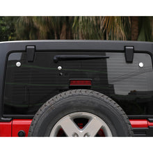For 2007- 2018 Jeep Wrangler JK Chrome Tailgate Rear Glass Door Decor Cover Trim（2 pcs） RT-TCZ